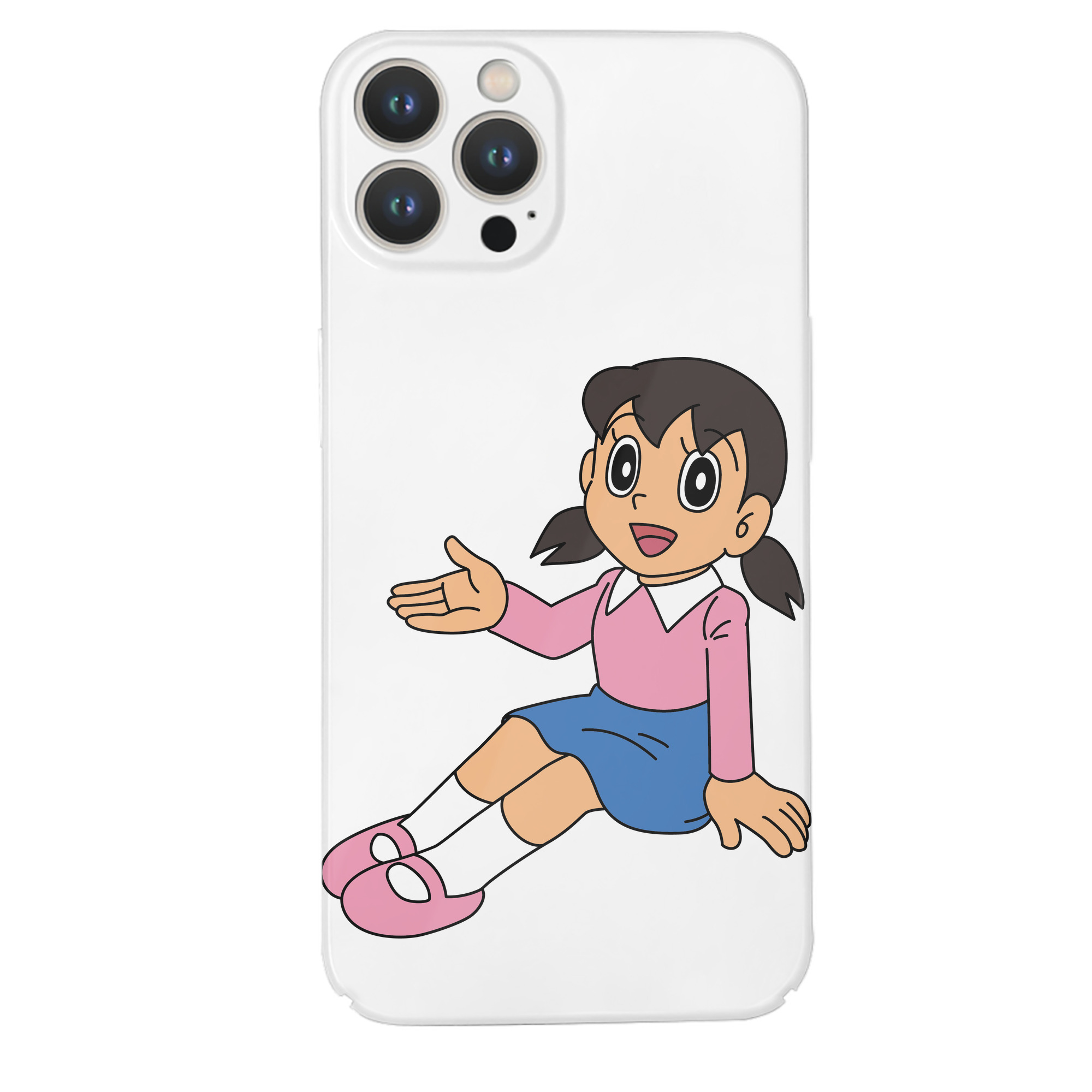 （画像用） ドラえもん みなもと しずか Doraemon Shizuka Minamoto 【iPhone 14シリーズ対応】ハードケース